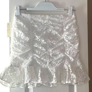 Lace Mini Skirt
